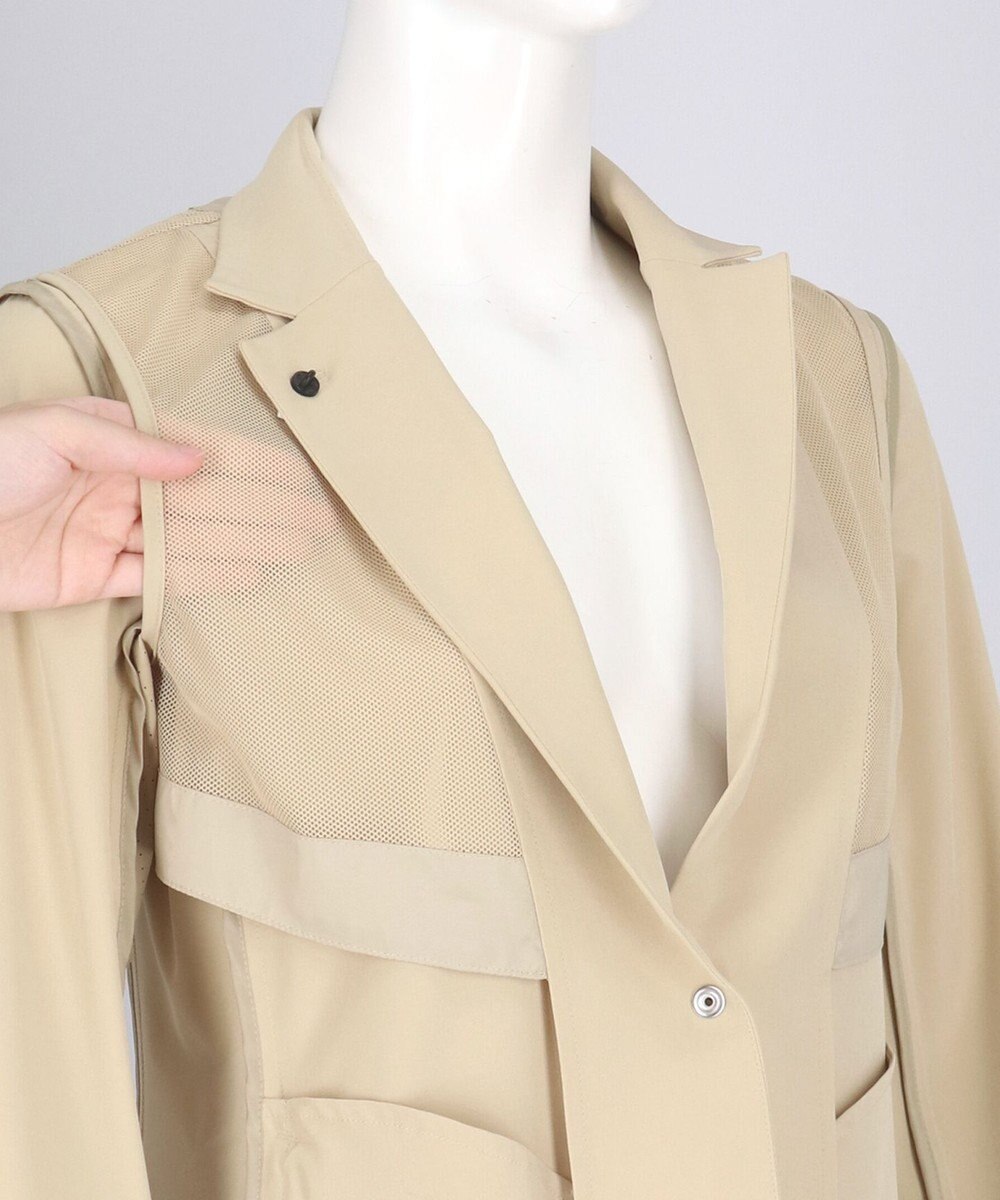 CW-X 【WOMEN】【CHUMS (チャムス)コラボ】 CW-X アウタートップス スーツとして使える ジャケット 長袖 はっ水性(本体) レディース LNY560 /ワコール 