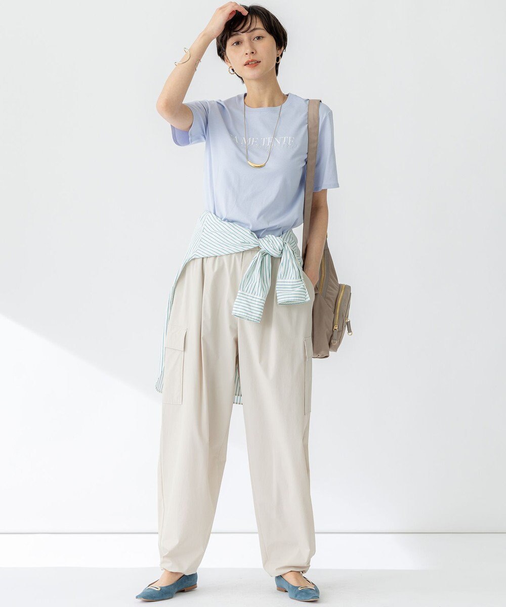 23区 【CLASSY.5月号掲載/洗える】CANCLINI ベーシック シャツ 