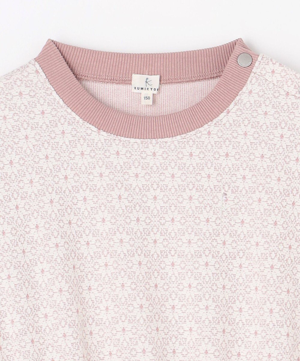 組曲 KIDS 【150-160㎝】 フロストフラワージャガード ワンピース 