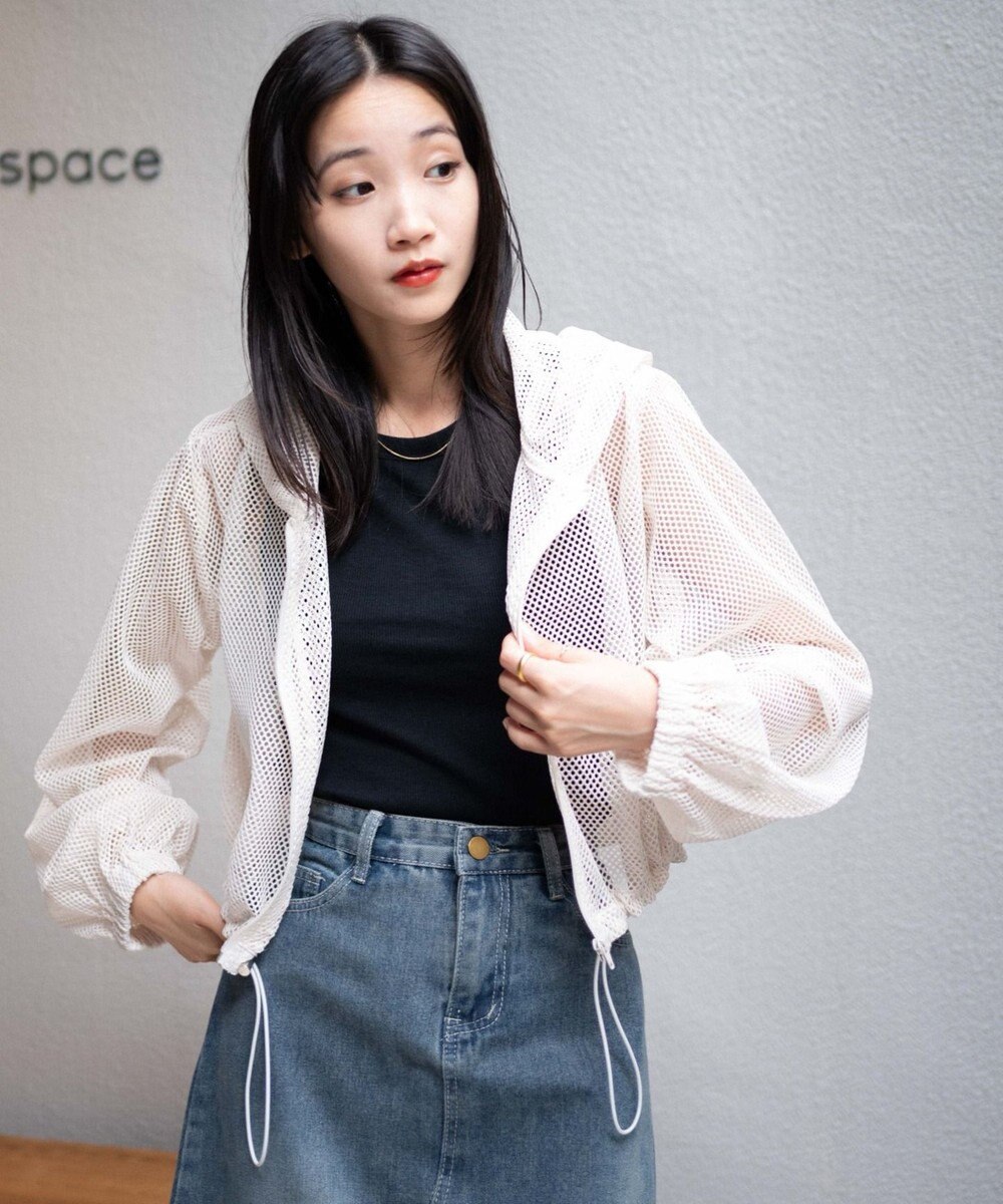 WEGO メッシュパーカー 