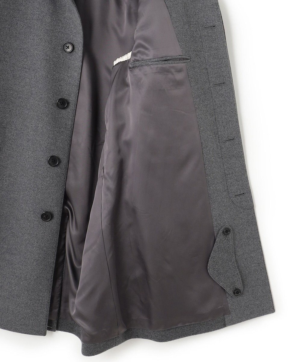 J.PRESS MEN ウールカシミヤビーバーステンカラーコート 