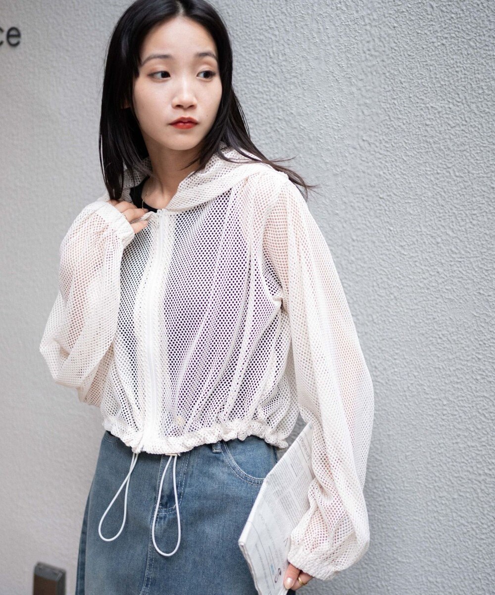 WEGO メッシュパーカー 