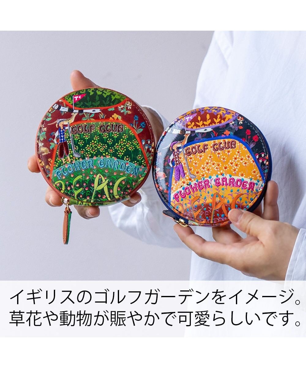 tsumori chisato CARRY ガーデンゴルフクラブ コインケース 小銭入れ 