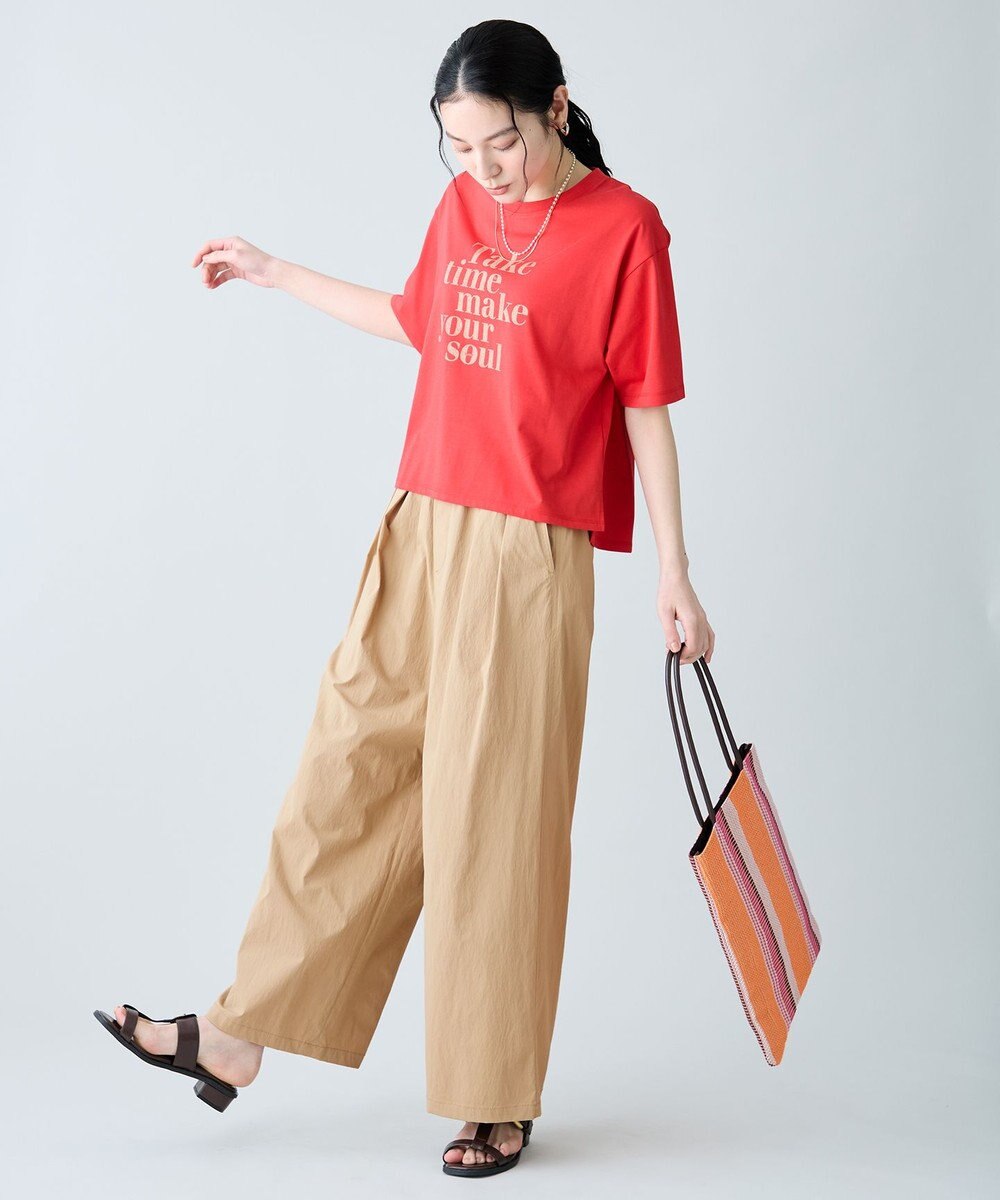 ANY 撥水ナイロンタックパンツ 