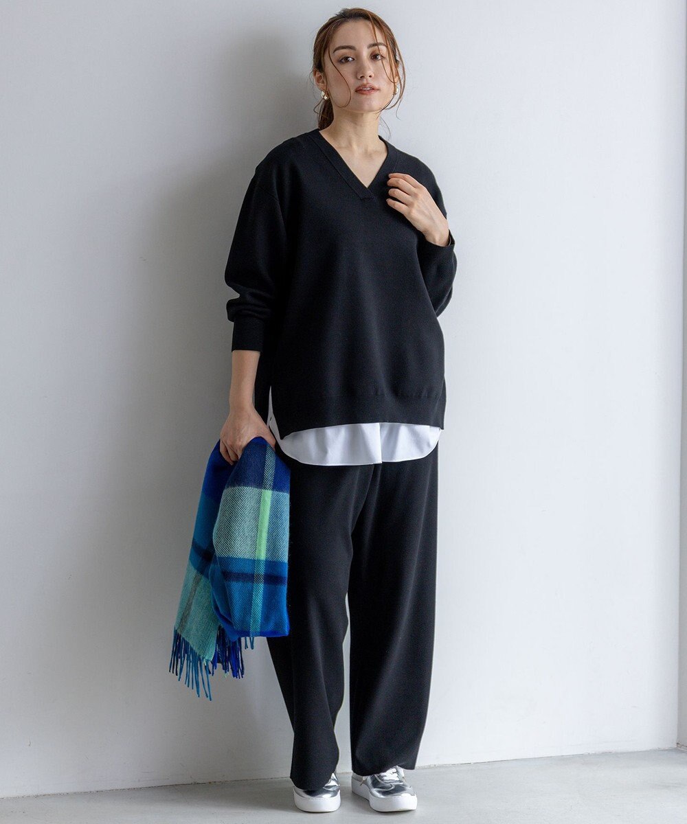 23区 L 【Lサイズ限定/好評につき新色追加】ナチュラルコットンベア タンクトップ 