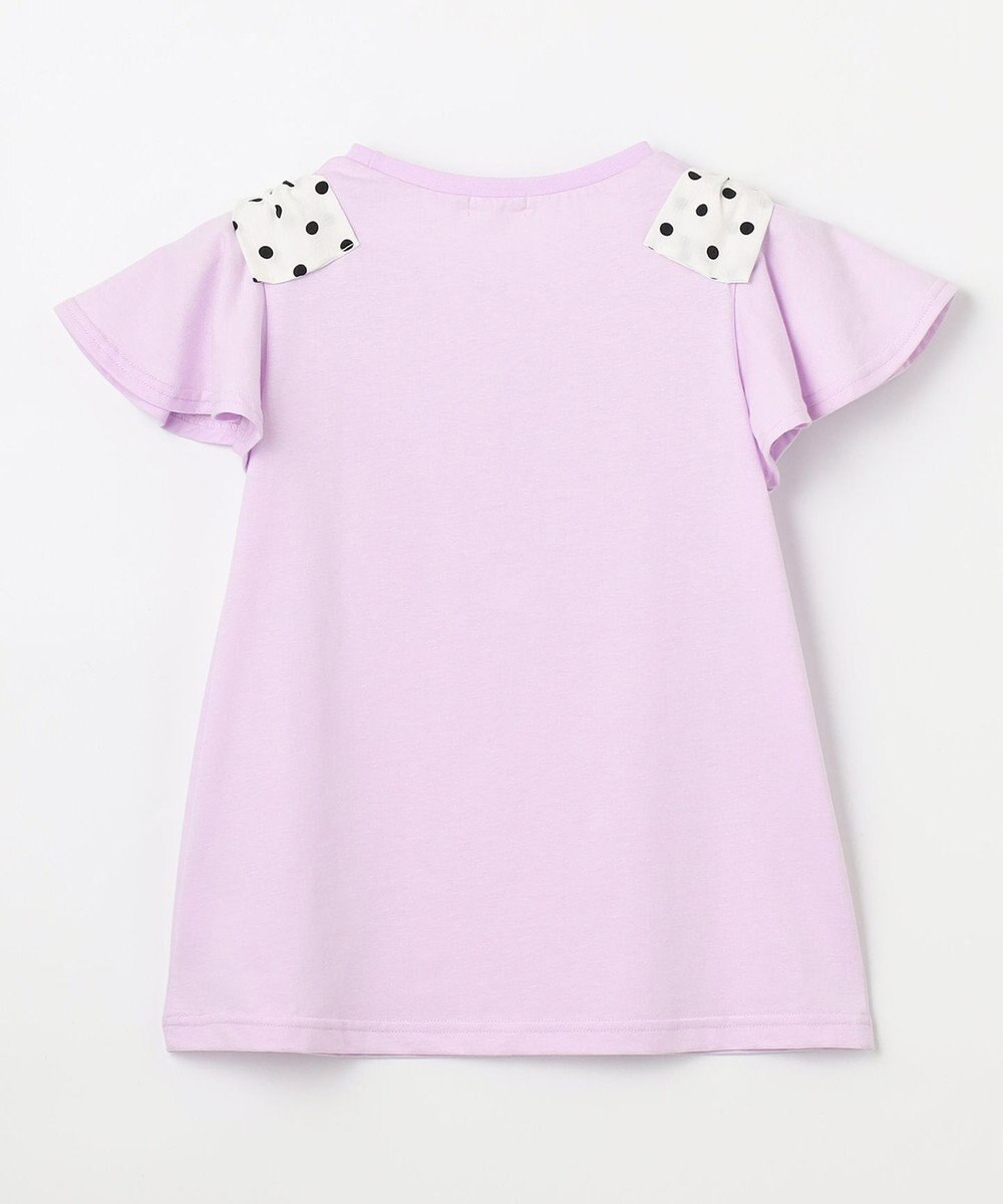 ANY KIDS ひんやりクール 肩リボンTシャツ 