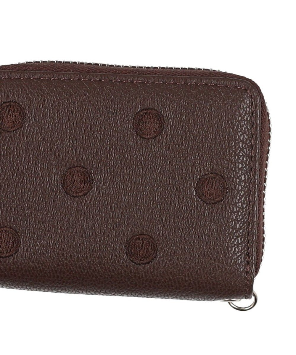 UNBILLION ペルケ perche / ドット刺繍ジャバラチャームウォレットショルダー 