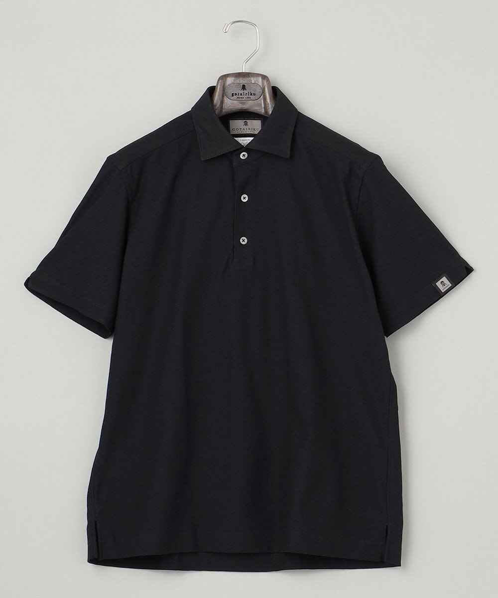 GOTAIRIKU 2年連続売上NO1【仕事で着られる】キレイめ 鹿の子ビズポロシャツ 