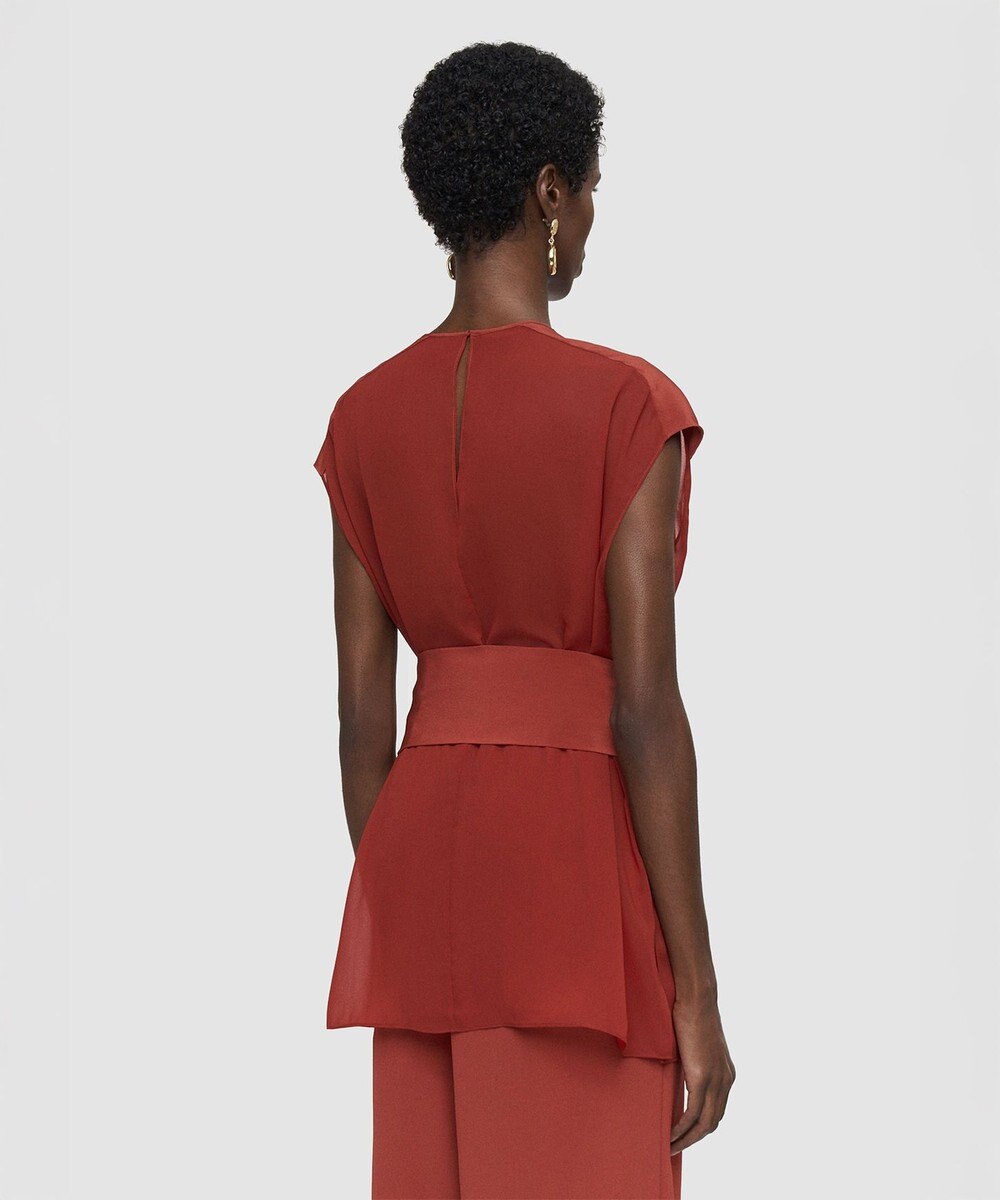 JOSEPH クレープドソワコンビ　ブラウス　KNIZA 