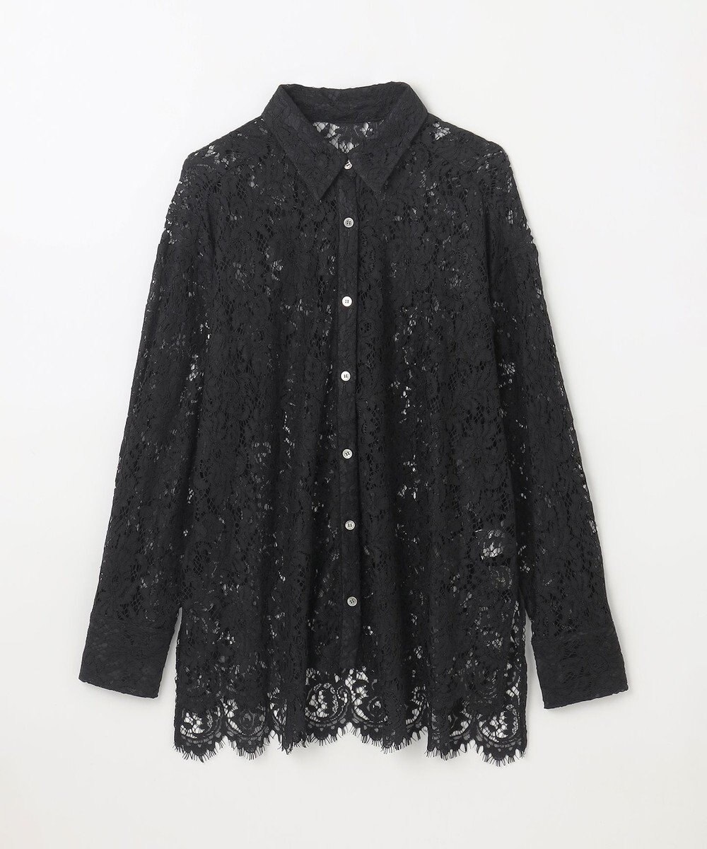 GRACE CONTINENTAL コードレースオーバーシャツ 