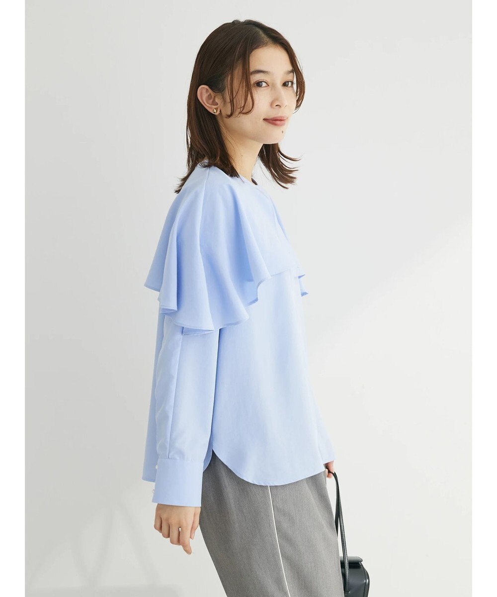 Green Parks ケープ風ブラウス 
