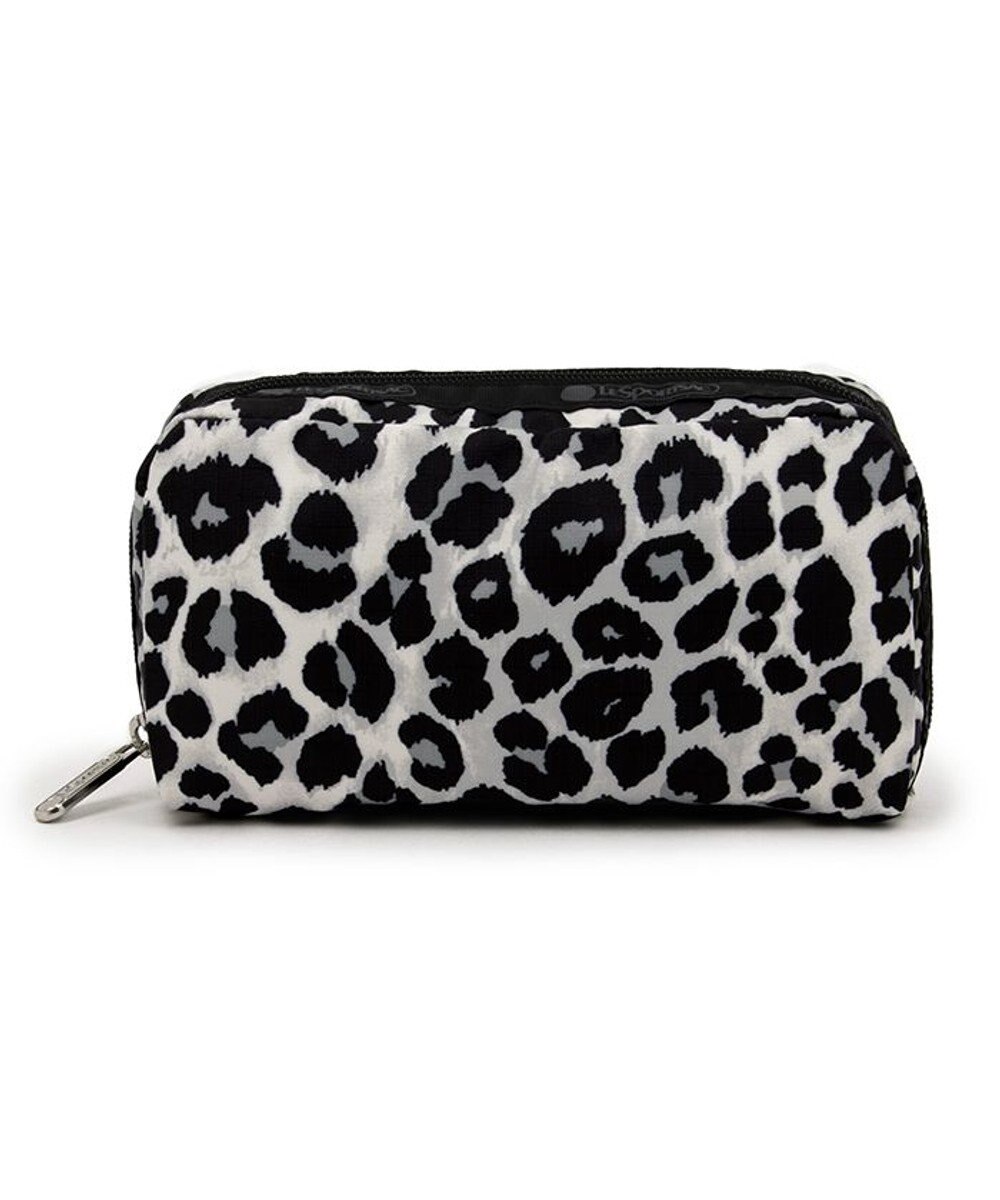 LeSportsac RECTANGULAR COSMETIC/ニュートラルレオパード 