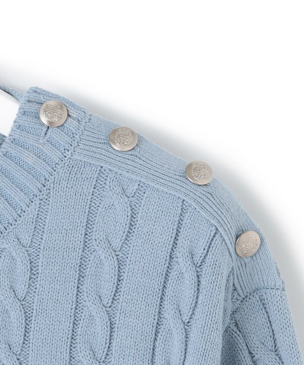 23区 S 【SLOW/一部店舗限定】ハイバルコットンブレンド ニット 