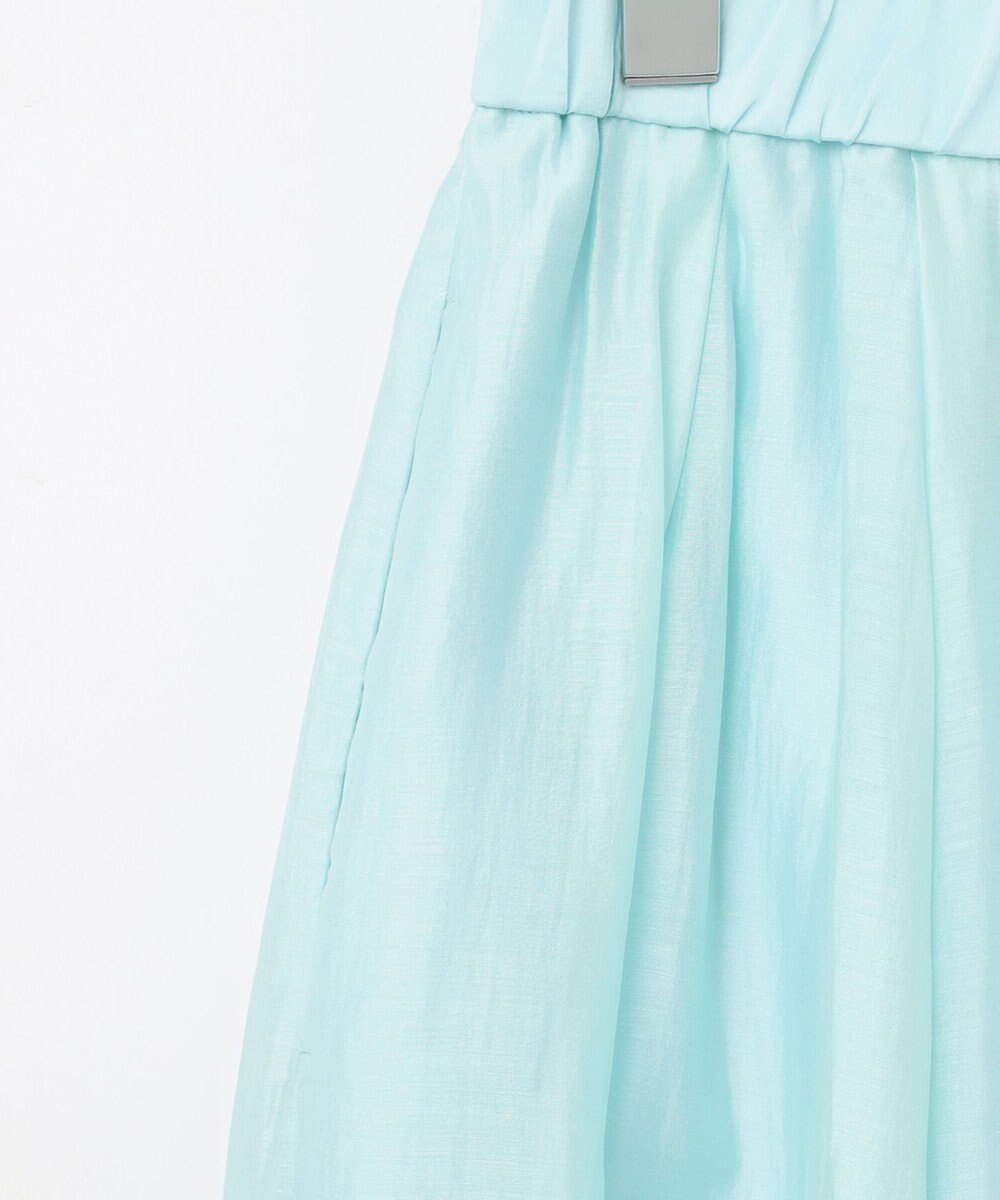 自由区 【洗える】エアリータック スカート 