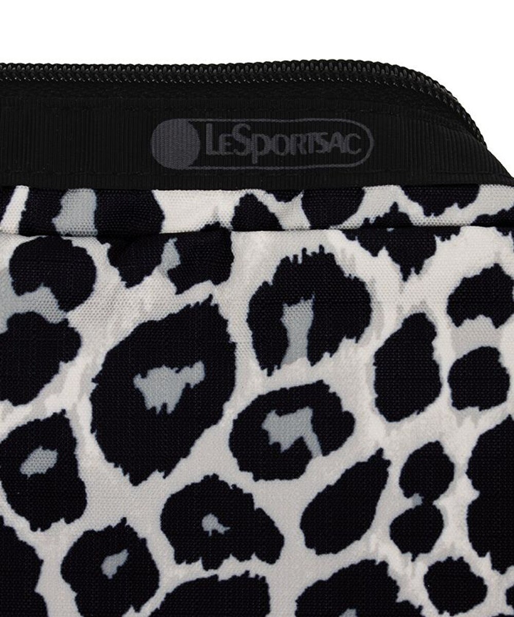 LeSportsac RECTANGULAR COSMETIC/ニュートラルレオパード 