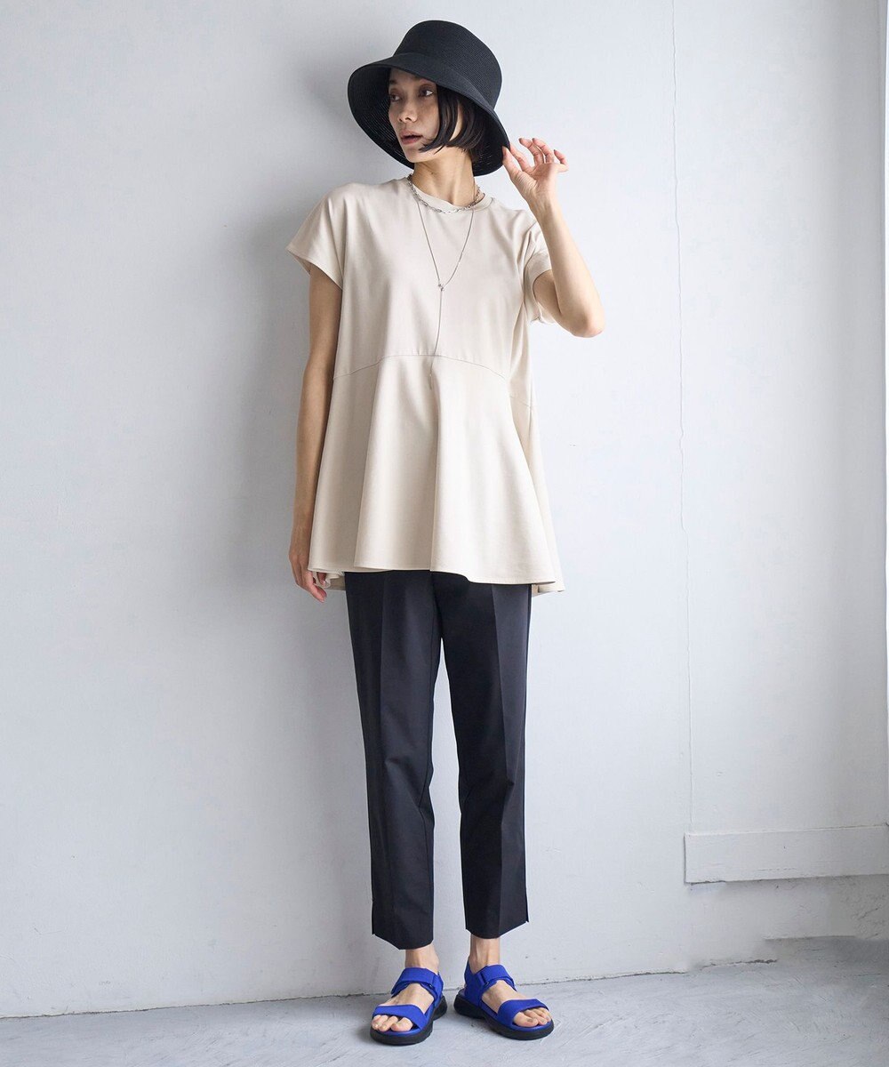 UNFILO BEAUTY FORM ペプラムＴシャツ 