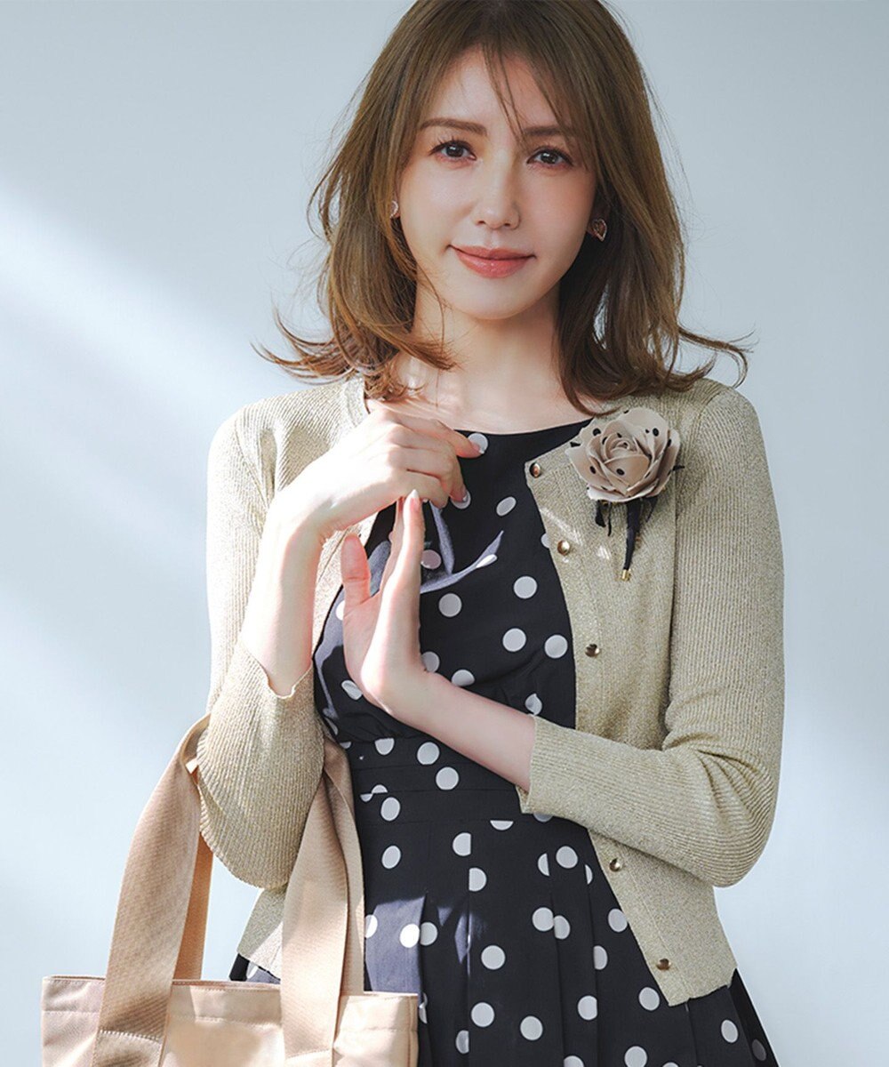 TOCCA SPARKLE TOUCH KNIT カーディガン 