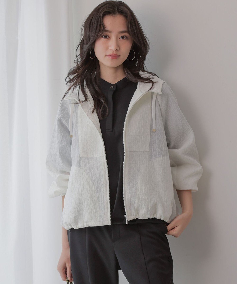 組曲 L シアージャカード ブルゾン 