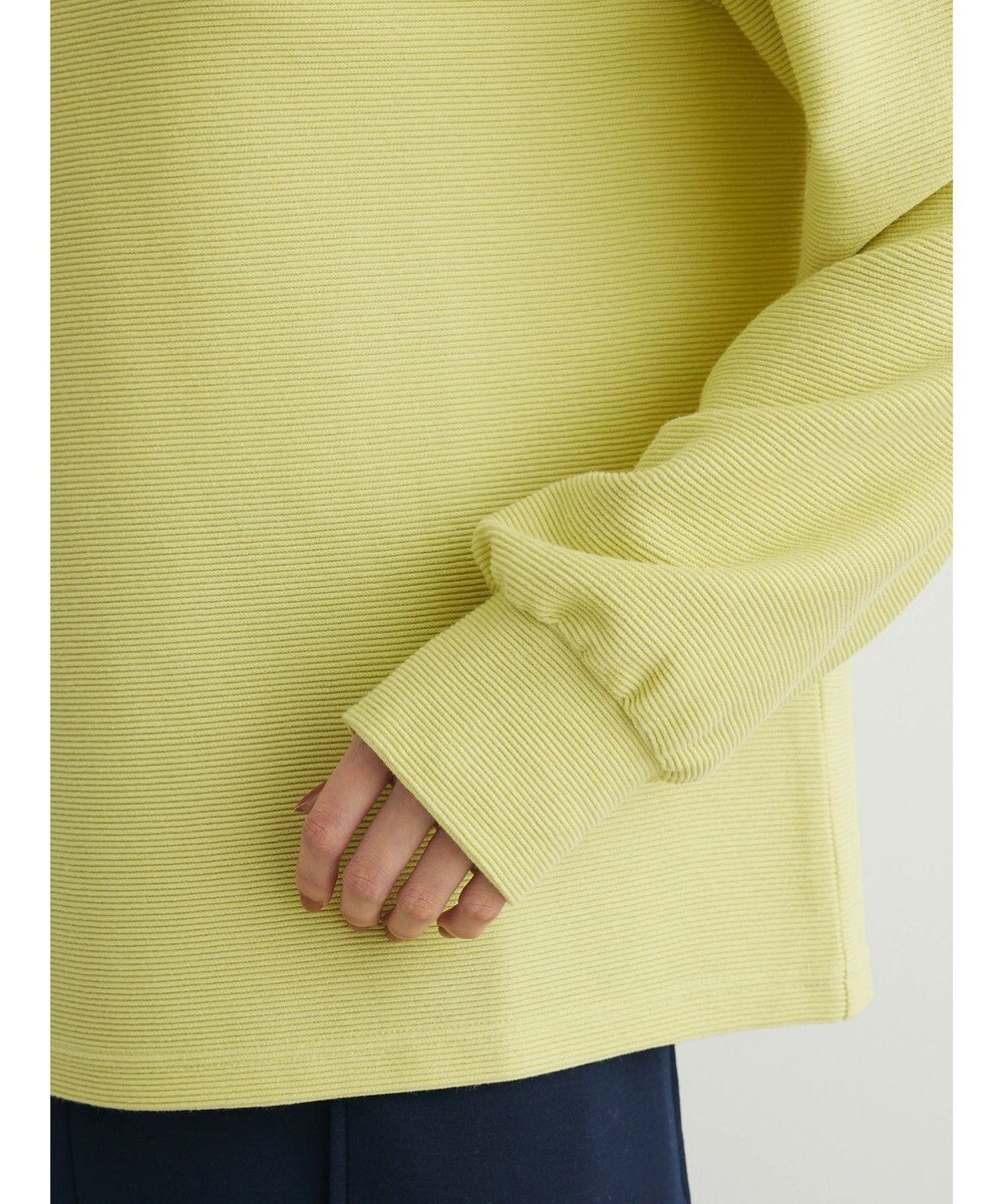 Green Parks リップル袖タックボリュームプルオーバー 