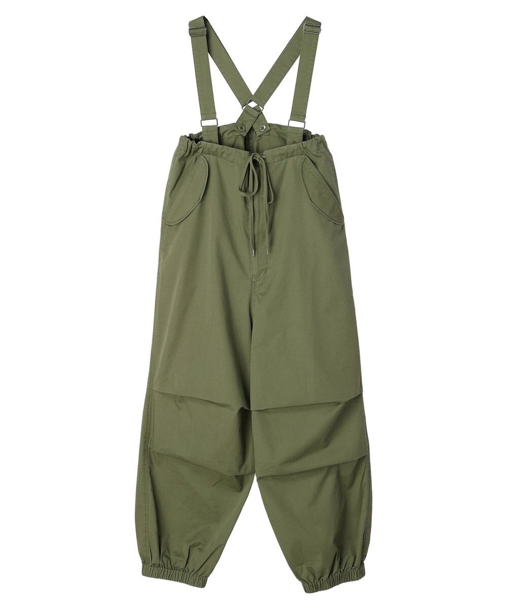 Green Parks ・ＥＬＥＮＣＡＲＥ　ＤＵＥ　サスペンダーアーミーパンツ 