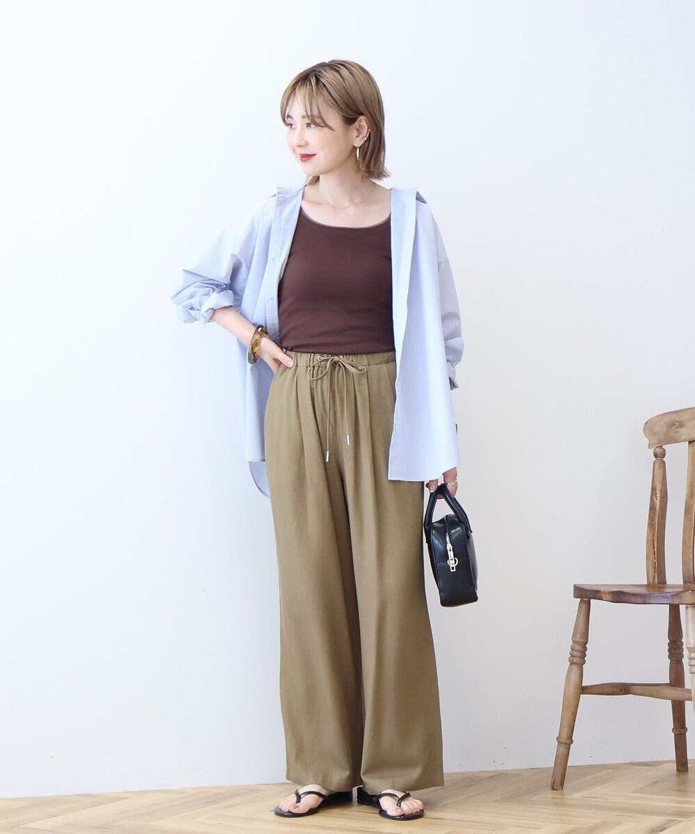 AMERICAN HOLIC イージーケアブロードシャツ 