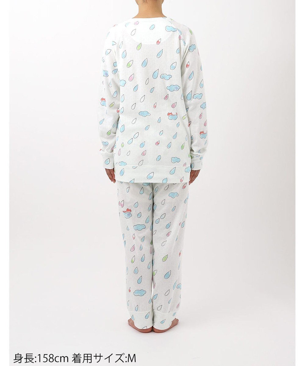 tsumori chisato SLEEP ツモリチサト パジャマ 長袖 長ズボン ルームウェア 綿混(本体) 接結天竺素材 ソフトな風合い 上下セット かぶりタイプ tsumori chisato SLEEP UDX555 /ワコール 