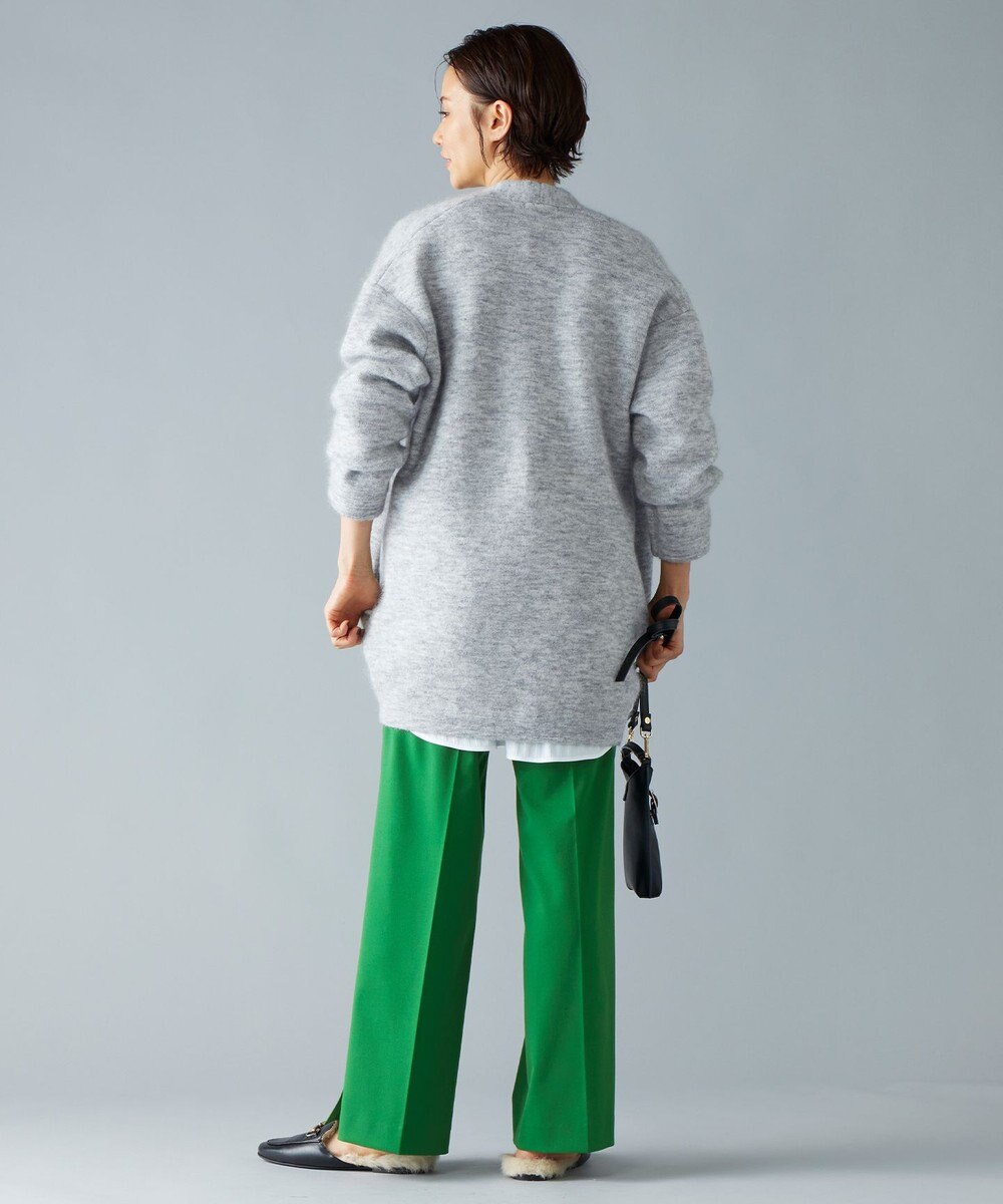 自由区 L 【WEB限定カラーあり・昨年大人気商品をアップデート】モヘアニット アウター 