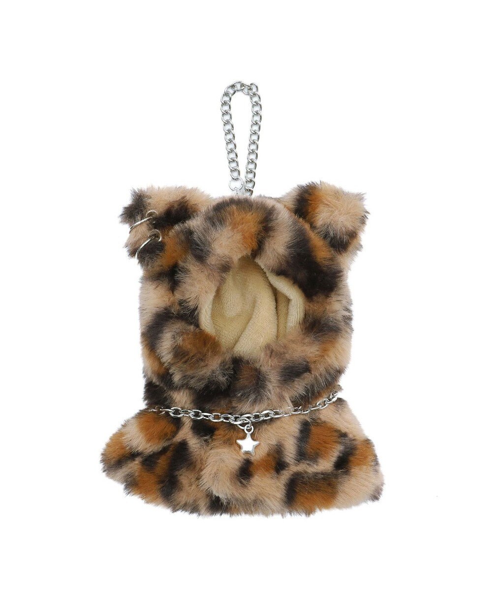 WEGO 【痛バ＆推し活グッズ】ぬいアニマルレオパード着ぐるみケープ15cm 