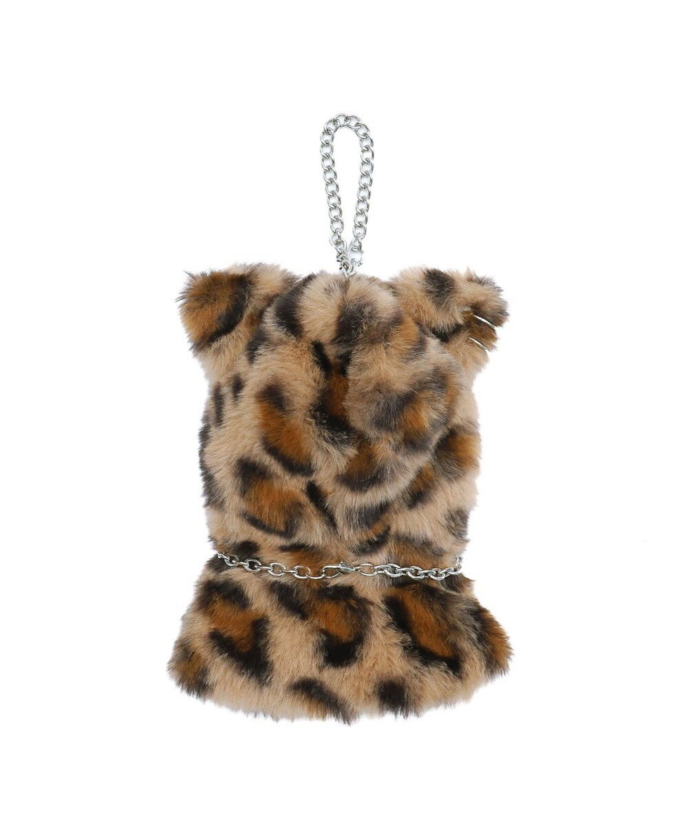 WEGO 【痛バ＆推し活グッズ】ぬいアニマルレオパード着ぐるみケープ15cm 