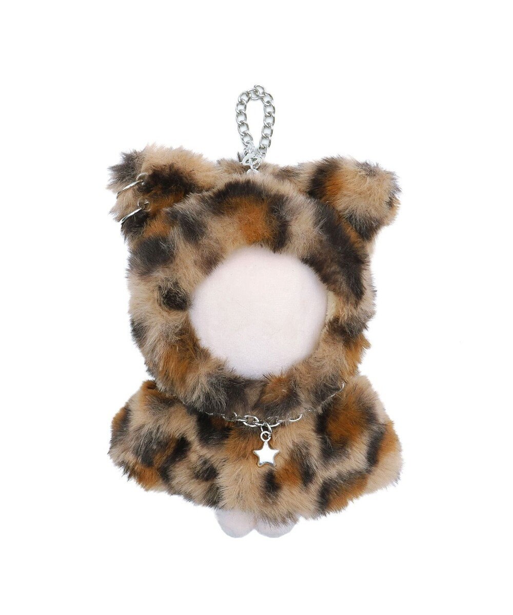 WEGO 【痛バ＆推し活グッズ】ぬいアニマルレオパード着ぐるみケープ15cm 