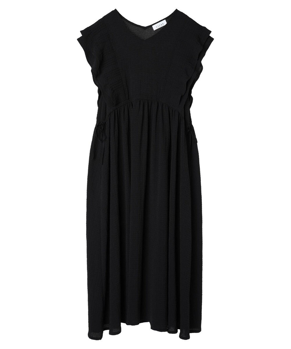 Green Parks ■ＥＳＣＡＲ　ピンタックフレアスリーブワンピース 