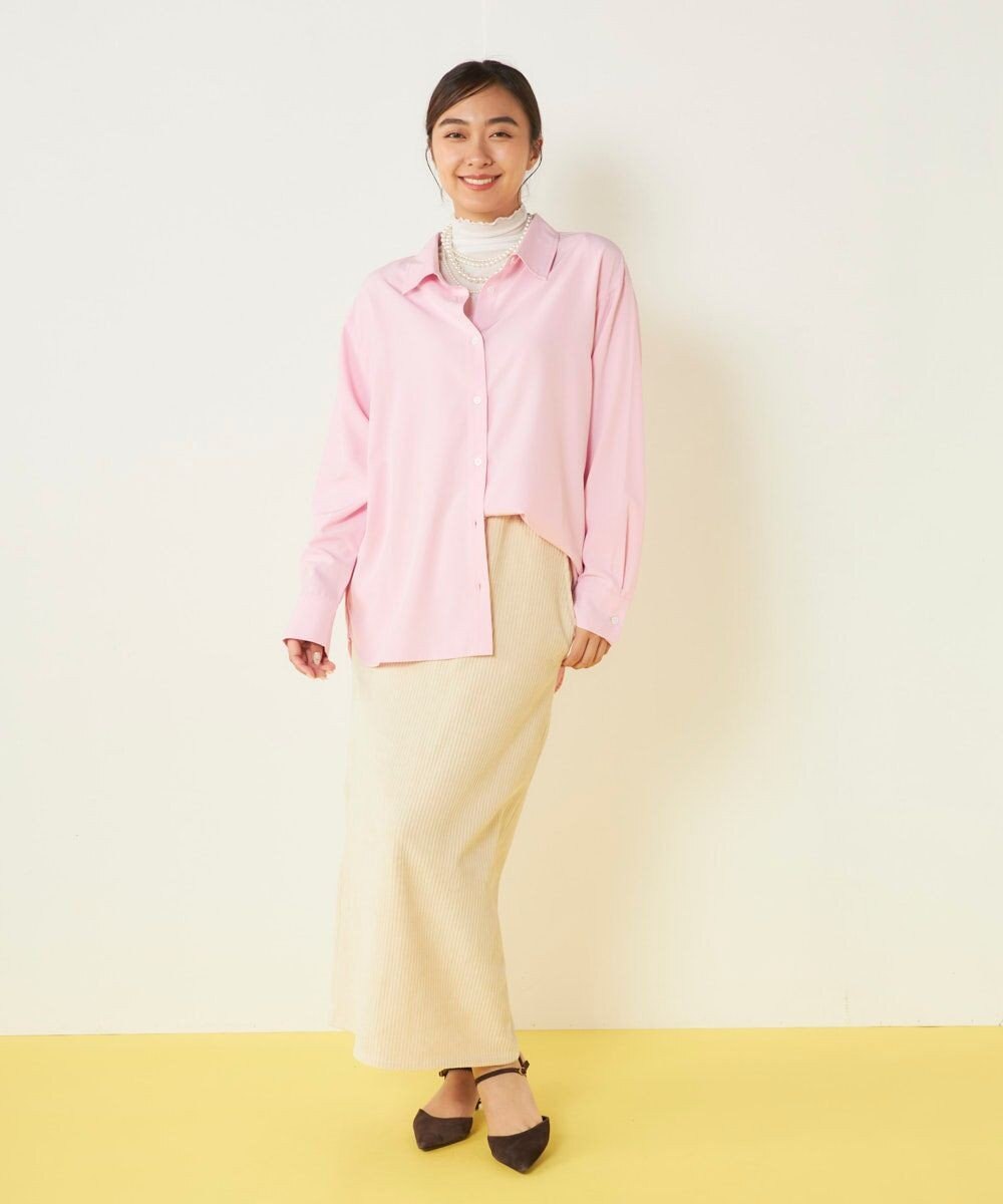 OP／FILA 【ocean pacific】デイリーオーバーサイズシャツ/UVカット 