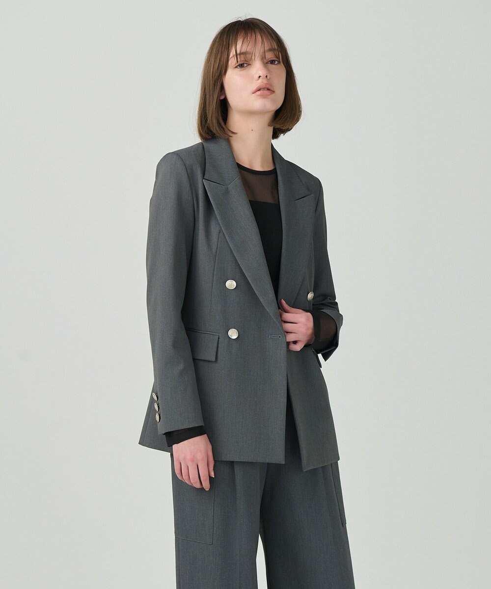 GRACE CONTINENTAL ダブルブレストstジャケット 