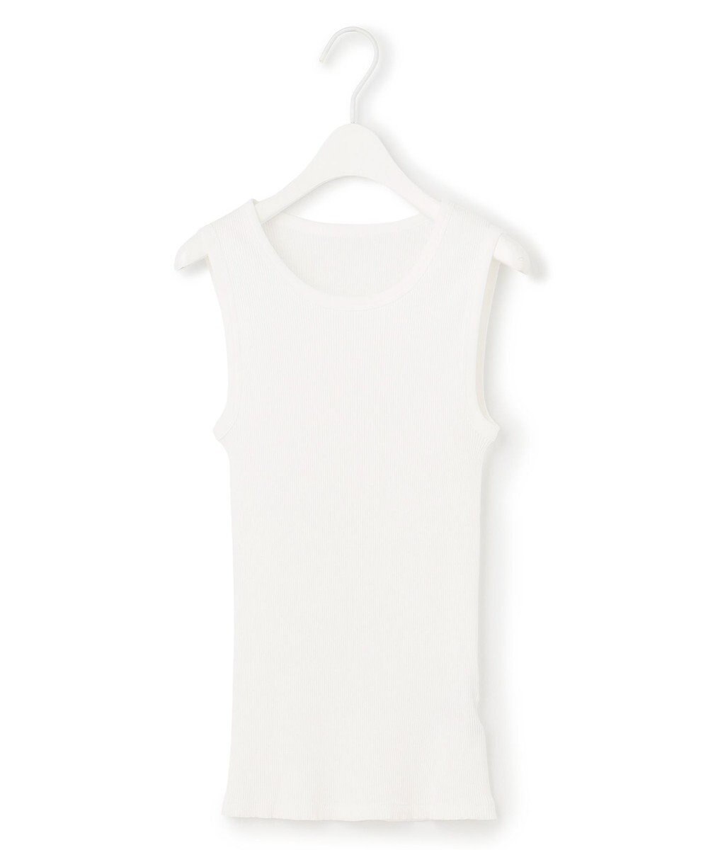 ICB 【洗える】オーガニックリブタンク カットソー 