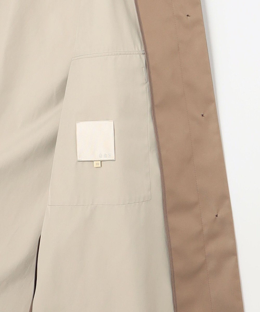 自由区 【XSサイズ～/洗える】リバーメモリー ステンカラーコート 