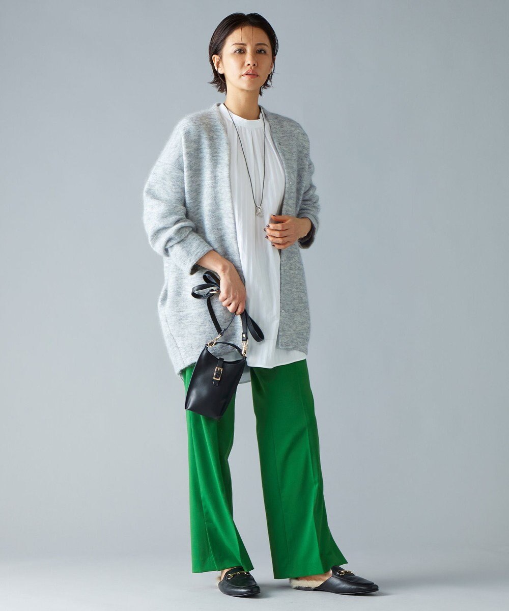 自由区 【WEB限定カラーあり・昨年大人気商品をアップデート】モヘアニット アウター 