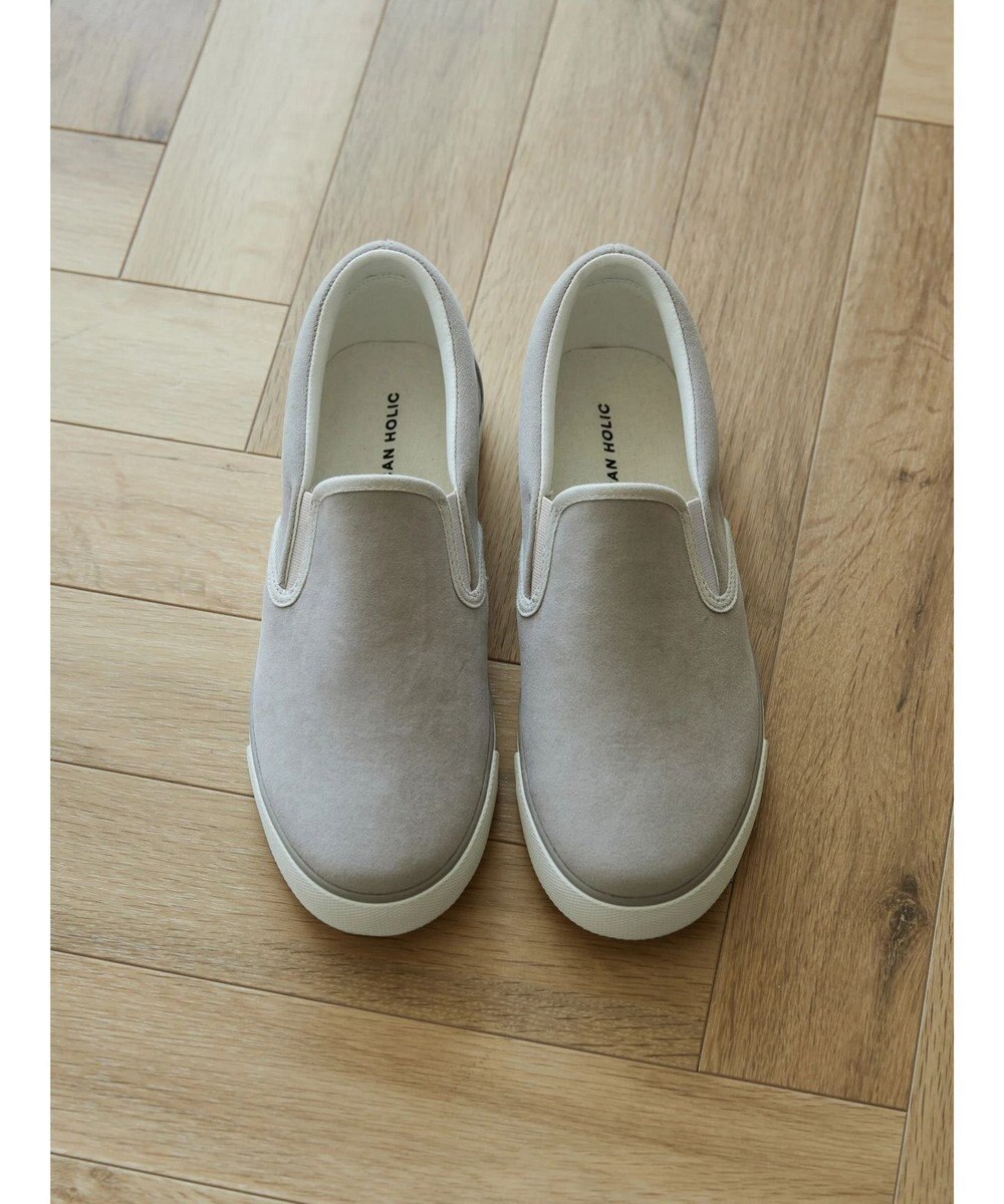 AMERICAN HOLIC 【整履き】スェードスリッポン 