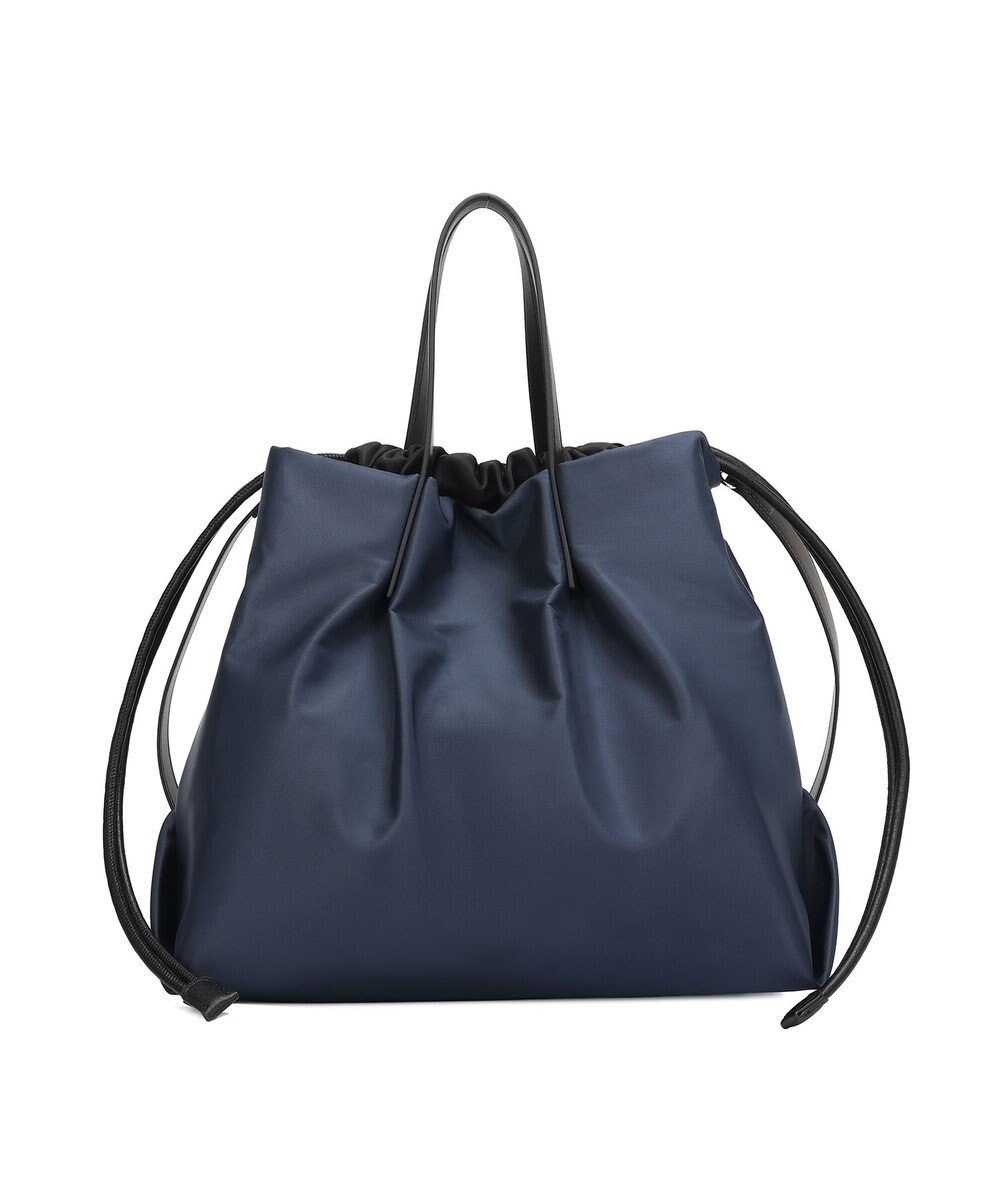 style code 【PADMA/パドマ】カードケース付　ナイロン巾着トートバッグ 