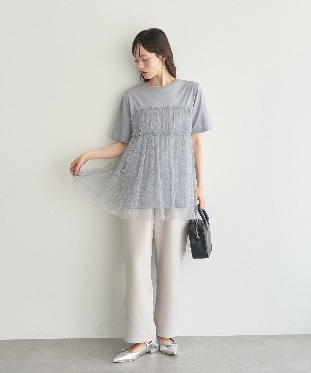 earth music&ecology リラックスワイドパンツ 