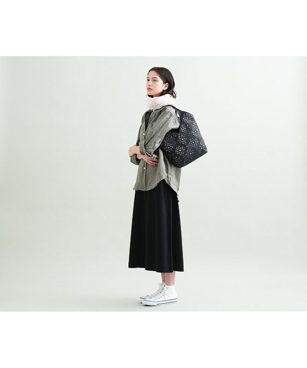 genten サステナブルカットワーク トートバッグ（大） 