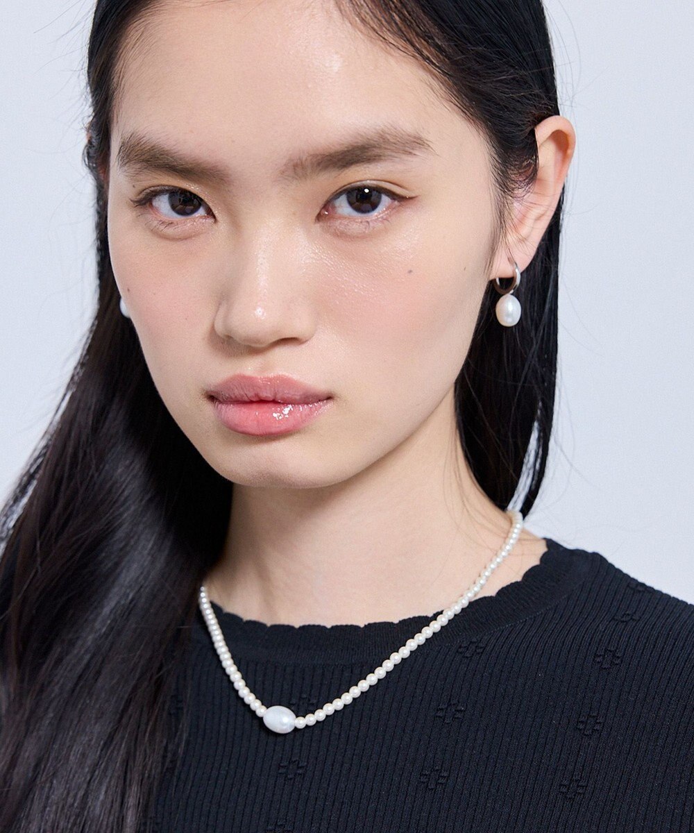 TOCCA ACCENT OF PEARL NECKLACE 淡水パールネックレス 