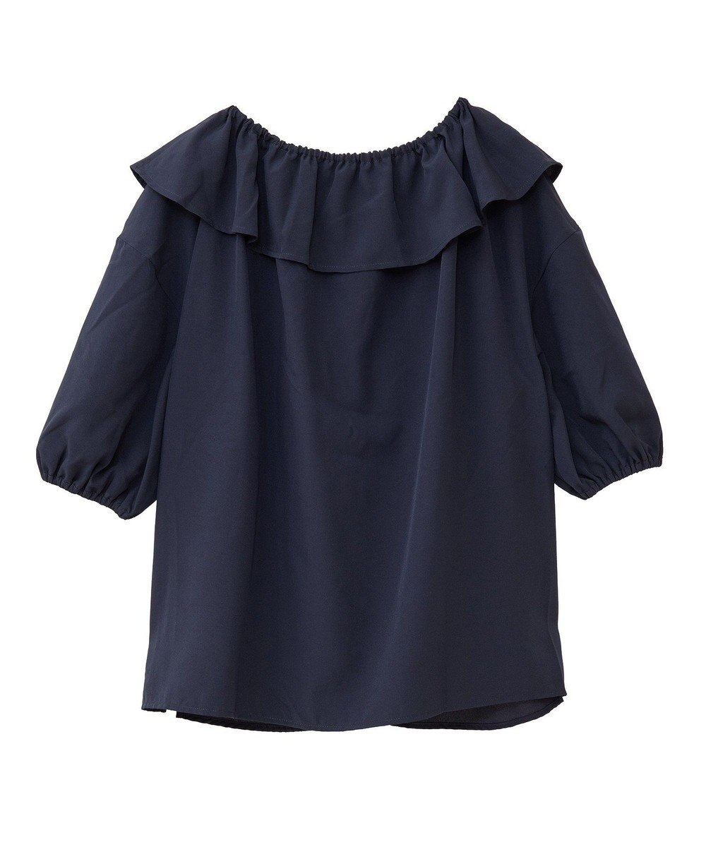 Green Parks ２ｗａｙ　フリルショートスリーブブラウス 