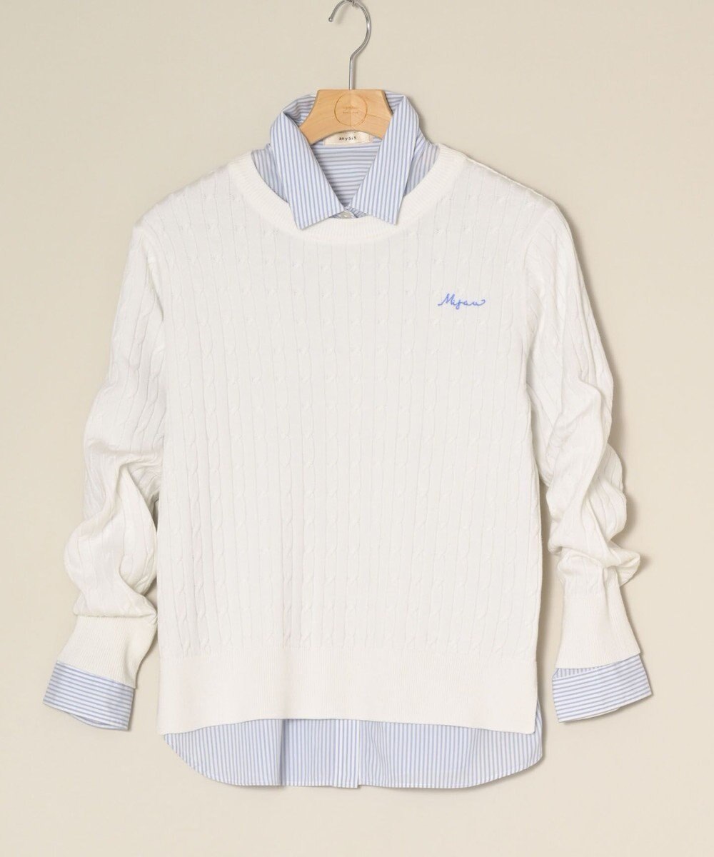 ONWARD Reuse Park セット商品/サイズ2【any SiS】ニット春夏×ブラウス春夏 