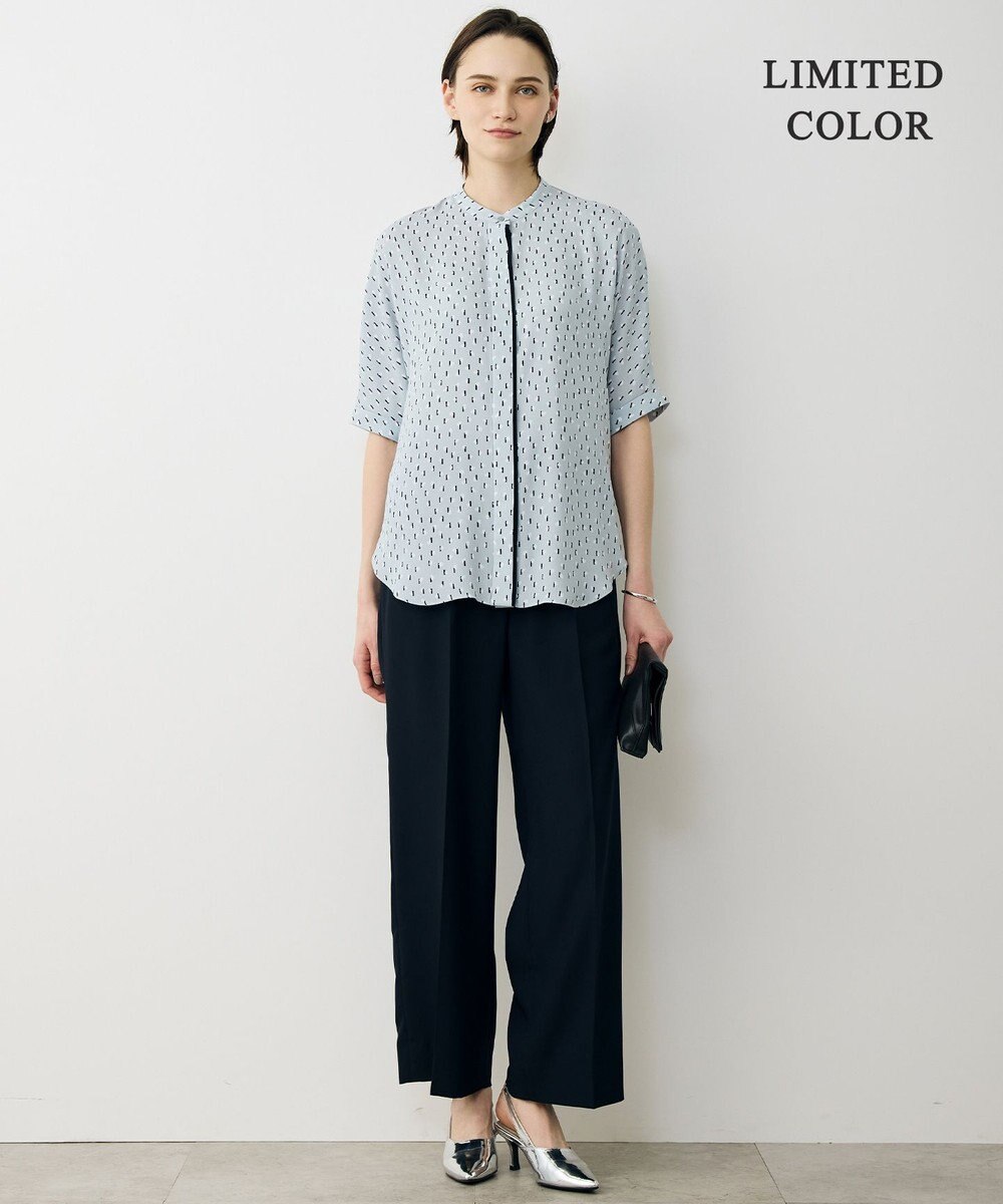 ICB L 【先行予約・WEB限定カラーあり】FluidBackSatin ワイドパンツ 