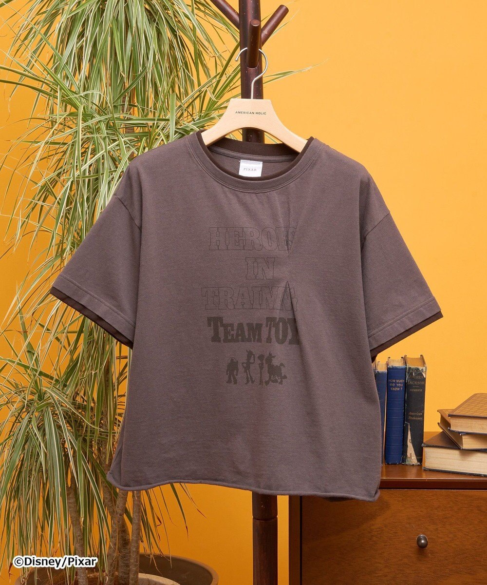 AMERICAN HOLIC 【TOY STORY】リメイク風グラフィックTシャツ 