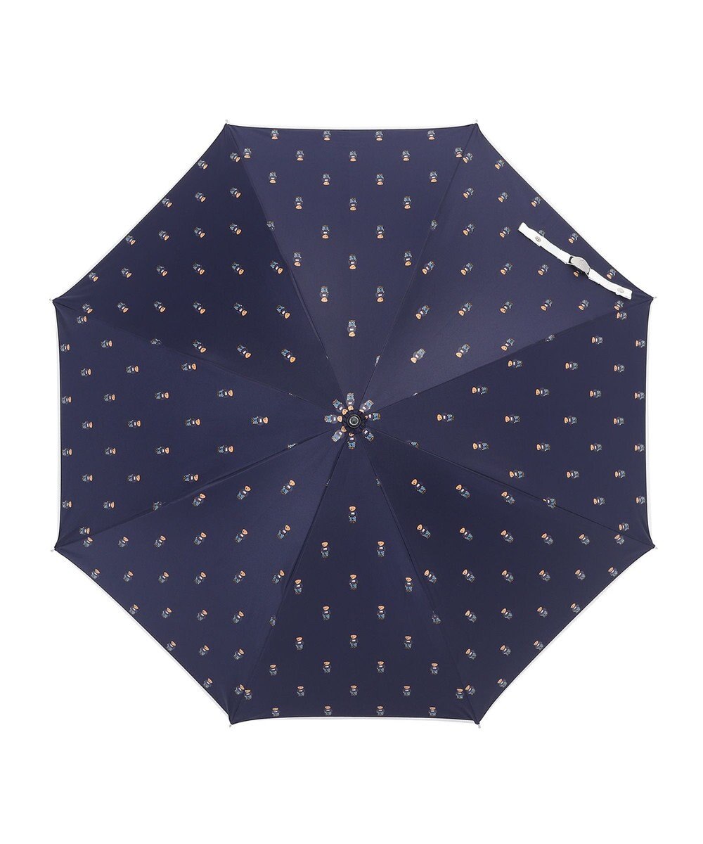 MOONBAT POLO RALPH LAUREN 晴雨兼用日傘 長傘 ポロベアプリント／一級遮光 遮熱 UV 