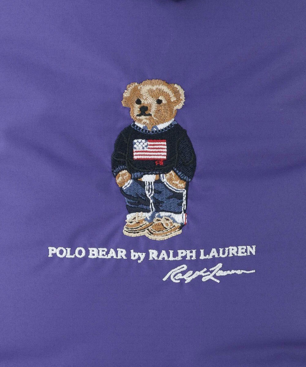 MOONBAT POLO RALPH LAUREN(ポロ ラルフローレン) FLAG BEAR ポロベア ショルダー レインバッグ 無地 刺繍 傘袋 