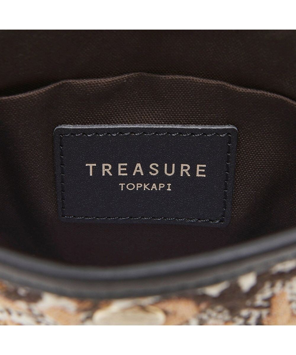 TOPKAPI 【TREASURE TOPKAPI】アニマルジャガード ミニポシェット ショルダーバッグ 