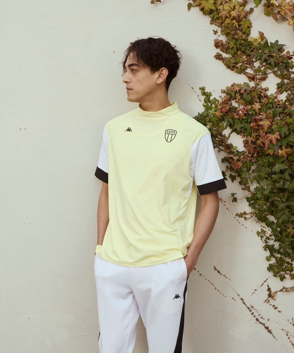 FILA GOLF／marie claire 【Kappa】半袖モックネックシャツ 