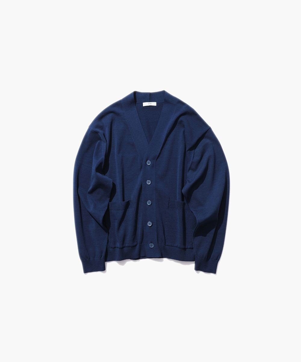 ATON FRESCA KNIT |  オーバーサイズカーディガン - UNISEX 